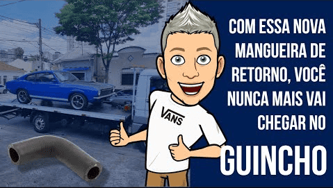 Com essa Mangueira de retorno no Ford 302, vai ser difícil ficar na mão por vazamento d´água.