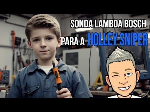 Quando queima a sonda lambda da Holley Sniper, você sabe qual comprar para substituir?