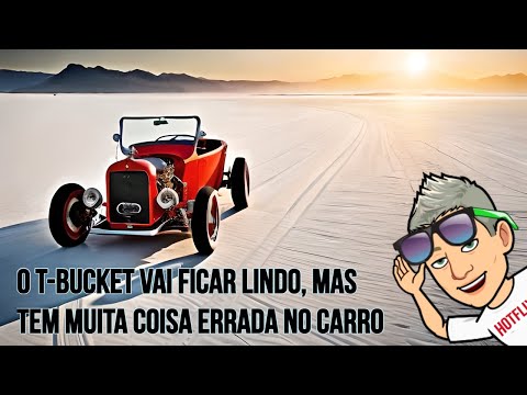 Peguei um T-BUCKET FORD da década de 90 pra restaurar e fiquei surpreso com tanta coisa errada.
