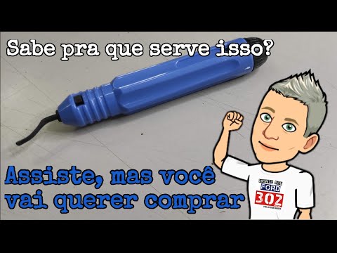 UMA FERRAMENTA PARA VOCÊ TER NA OFICINA QUE EU NEM MESMO LEMBRO O NOME, MAS VOCÊ TAMBÉM VAI QUERER