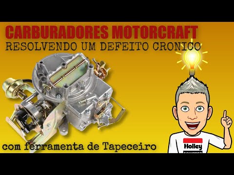 VOCÊ ESTÁ SOFRENDO COM A MARCHA LENTA DO CARBURADOR MOTORCRAFT? ENTÃO ESSE VÍDEO É PRA VOCÊ