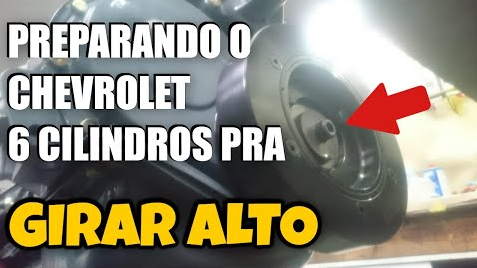 MOTOR CHEVROLET 6 CILINDROS: SAIBA O QUE FAZER PARA QUE O DAMPER NÃO SEJA ARREMESSADO LONGE