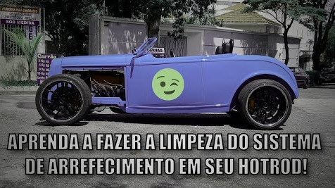 FORD HOTROD COM MOTOR 302: APRENDA UMA TÉCNICA PARA LIMPAR O SISTEMA DE ARREFECIMENTO DO MOTOR