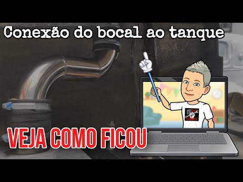 CONSTRUÇÃO DE HOTRODS – VEJA COMO FICOU A CONEXÃO EM INOX DO BOCAL AO TANQUE NO FORD 5 JANELAS
