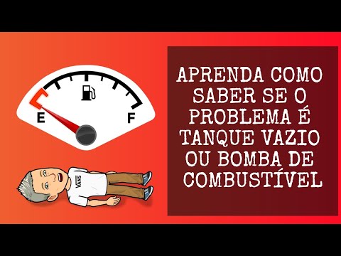 QUEM NUNCA PRECISOU SABER SE O PROBLEMA É NA BOMBA DE COMBUSTÍVEL OU DO TANQUE QUE ESTÁ VAZIO?