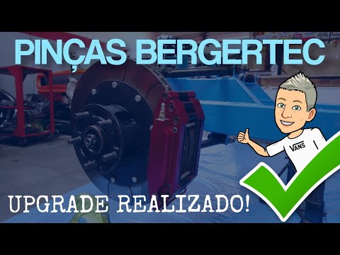 UPGRADE NAS PINÇAS DE FREIO BERGERTEC: MOSTREI AQUI NO VÍDEO O QUE É E COMO FAZER