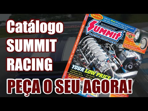 COMO FAZER PARA RECEBER UM CATÁLOGO DA SUMMIT RACING DIRETAMENTE EM SUA CASA
