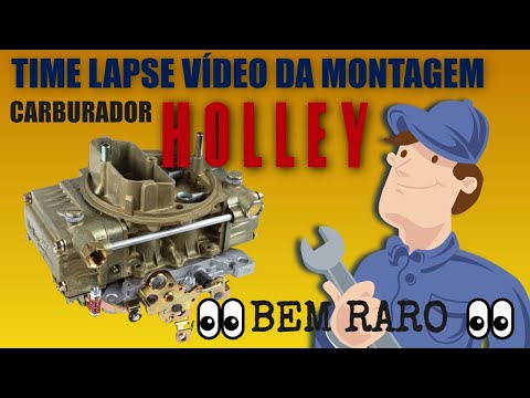 CARBURADORES HOLLEY QUADRIJET – TIME-LAPSE DA MONTAGEM DE UM QUADRIJET COM 390 CFM