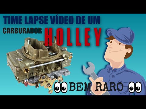 CARBURADORES HOLLEY QUADRIJET – TIME-LAPSE DA DESMONTAGEM DE UM MODELO BEM RARO DE 390 CFM