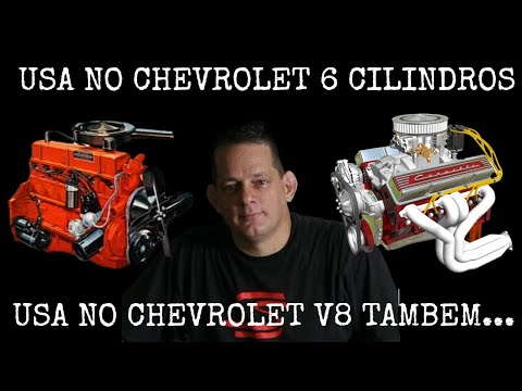 VAI NO MOTOR DE OPALA, E VAI NOS CHEVROLET V8 TAMBÉM: ADESIVO SEMI SECATIVO