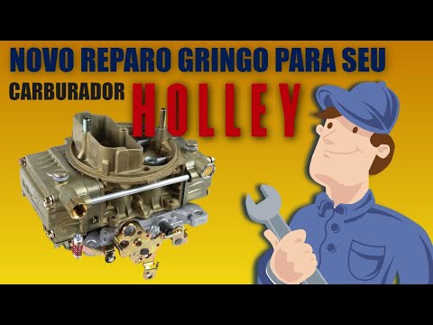 OS REPAROS ORIGINAIS MARCA HOLLEY ESTÃO EM FALTA, MAS DESCOBRIMOS OUTRAS MARCAS GRINGAS