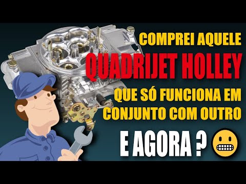 COMPREI AQUELE HOLLEY QUADRIJET QUE NÃO SERVE. O QUE POSSO FAZER PARA UTILIZÁ-LO?