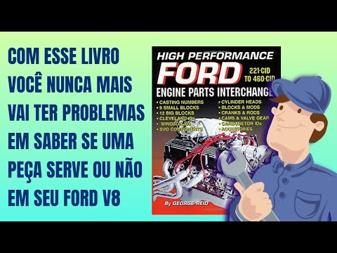 TODO MUNDO GOSTA DOS MOTORES FORD, MAS QUANDO SE TRATA DE INTERCAMBIAR PEÇAS A GENTE SOFRE