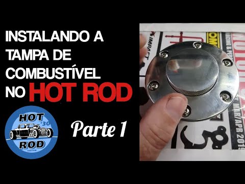 CONSTRUÇÃO DE HOTRODS – INSTALANDO UMA TAMPA DE COMBUSTÍVEL EM UM FORD TUDOR DE FIBRA PARTE 1