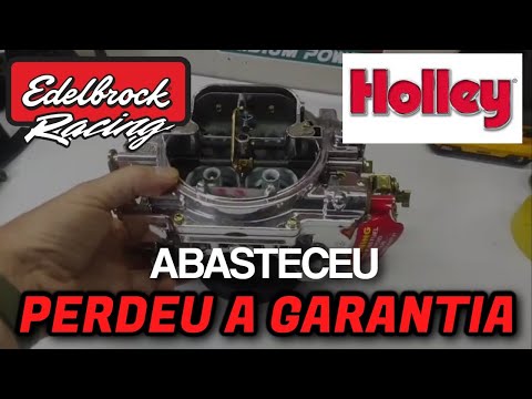 QUADRIJET HOLLEY OU EDELBROCK – acredite se quiser, ABASTECEU NO BRASIL JÁ PERDE A GARANTIA