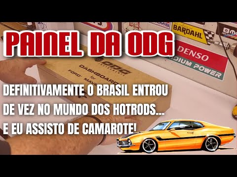 SE VOCÊ TEM UM FORD MAVERICK (OPALA, CHEVETTE) VEJA ESSE PAINEL DE INSTRUMENTOS FEITO AQUI NO BRASIL
