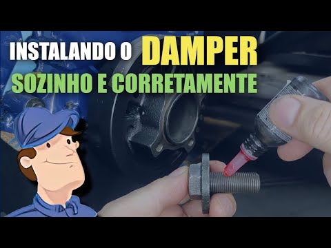 INSTALANDO O DAMPER SOZINHO NO FORD 302 V8? NÃO TEM PROBLEMA, É SÓ SEGUIR O QUE FAÇO NESSE VÍDEO