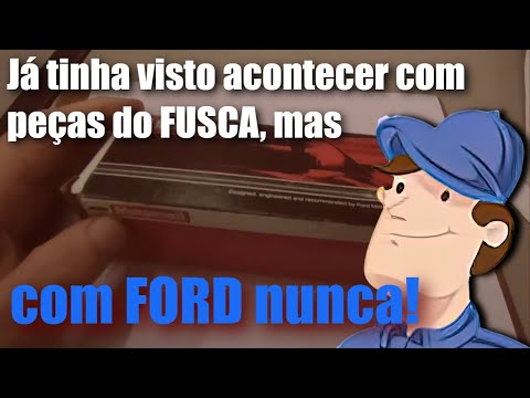 COM PEÇAS IMPORTADAS DE FUSCA JÁ VI ACONTECER DIVERSAS VEZES, MAS DA LINHA FORD É A PRIMEIRA VEZ