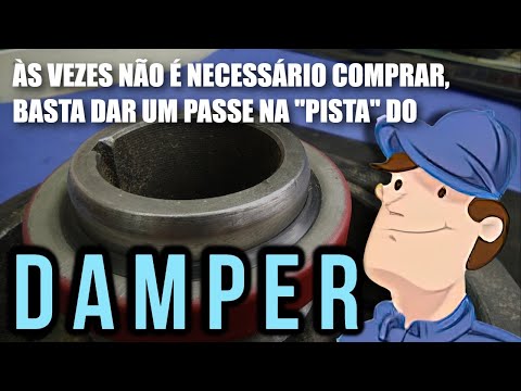 RECUPERANDO A POLIA DAMPER DO SEU MOTOR – PRA QUE COMPRAR OUTRA SE VOCÊ PODE SALVAR A SUA?