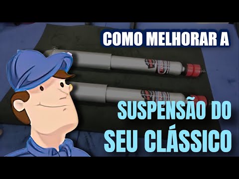 A SUSPENSÃO DOS CARROS ANTIGOS NÃO OFERECE AQUEEEEEELA SEGURANÇA… MAS DÁ PRA MELHORAR, E MUITO!