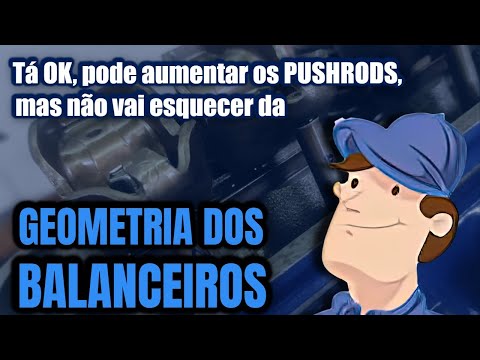 DÁ PRA BRINCAR COM OS CABEÇOTES COM BALANCEIROS FIXOS, MAS PRECISA DE ATENÇÃO NA GEOMETRIA