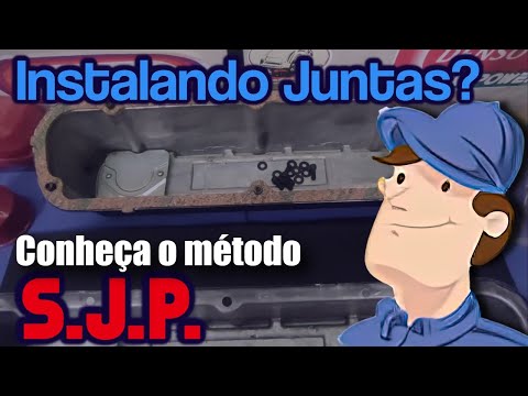 INSTALANDO AS JUNTAS NAS TAMPAS DE VÁLVULAS UTILIZANDO O MÉTODO S. J. P.