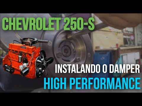MOTOR DE OPALA 4 OU 6 CILINDROS – APRENDA A INSTALAR O DAMPER HIGH PERFORMANCE E FIQUE TRANQUILO