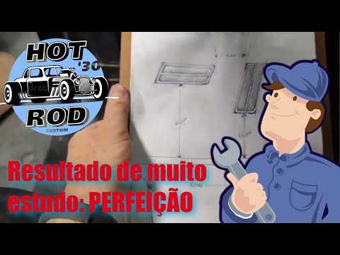 CONSTRUÇÃO DE HOTRODS – O RESULTADO DE BASTANTE ESTUDO ANTES DE EXECUTAR O TRABALHO: PERFEIÇÃO!