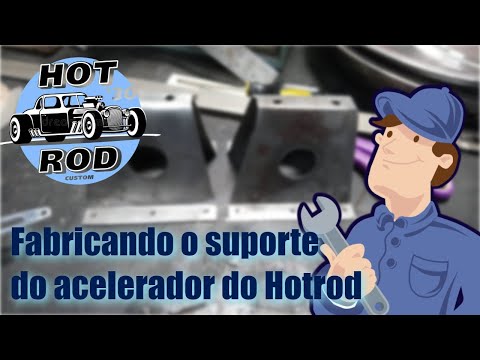 CONSTRUÇÃO DE HOTRODS – DEPOIS DE PROJETAR NO PAPELÃO, É HORA DE FABRICAR O SUPORTE DO ACELERADOR