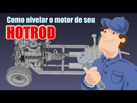 CONSTRUINDO SEU HOTROD: VOCÊ SABE COMO FAZER O ALINHAMENTO DO MOTOR NO CHASSIS DA MANEIRA CORRETA?