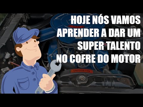 FORD MAVERICK 302 V8 –  COMO FAÇO PARA LAVAR O COFRE DO MOTOR DOS CARROS AQUI NA OFICINA