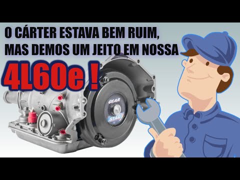 TRANSMISSÃO 4L60E – O CARTER ESTAVA BEM RUIM, MAS A PINTURA EPOXY SALVOU A PEÇA