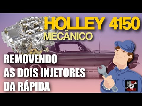 CARBURADOR HOLLEY MECÂNICO – REMOVENDO A TORRE DE INJEÇÃO ANTES DO PROCESSO DE LIMPEZA QUÍMICA