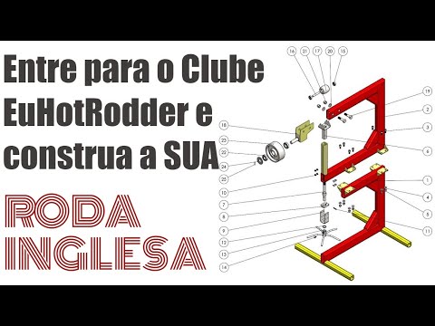 A AGORA FAMOSA RODA INGLESA: E SE VOCÊ PUDESSE CONSTRUIR A SUA ASSIM COMO EU FIZ COM A MINHA?