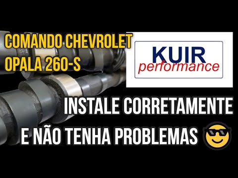 MOTOR OPALA 4 OU 6 CILINDROS COM COMANDO KUIR – INSTALE CORRETAMENTE E DESFRUTE DE SEU COMANDO