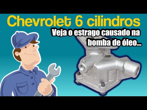 MOTOR CHEVROLET OPALA – QUANDO ATÉ O ALUMÍNIO DANIFICA UMA BOMBA DE ÓLEO