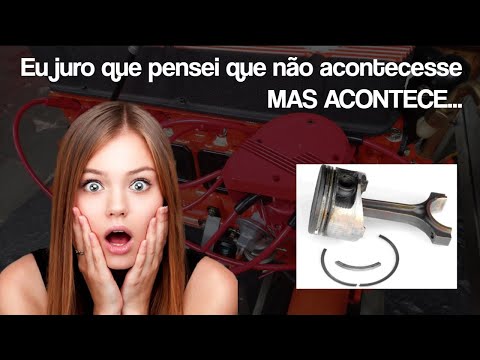 MOTOR DO CHEVROLET OPALA 6 CILINDROS – NUNCA DIGA QUE NÃO PODE ACONTECER, POIS AQUI ACONTECEU