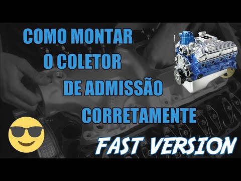 MOTOR FORD 302 V8 – COMO INSTALAR O COLETOR DE ADMISSÃO DA MANEIRA CORRETA PELO MÉTODO G34