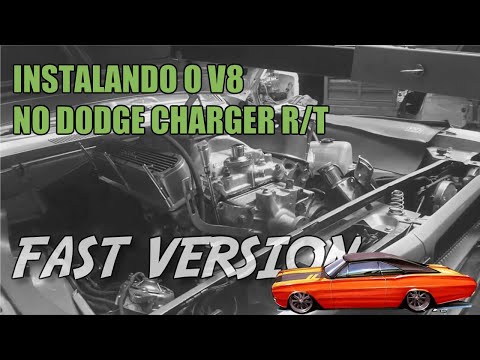 DODGE CHARGER R/T – INSTALANDO O MOTOR DODGE 318 V8 NESSE MOPAR MARAVILHOSO – TIME LAPSE VIDEO