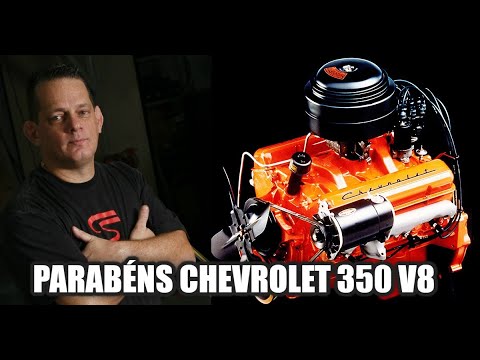 O MOTOR CHEVROLET 350 V8 COMPLETOU 66 ANOS E MAIS DE 100 MILHÕES DE UNIDADES PRODUZIDAS