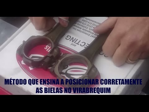 Aprenda a Posicionar Corretamente Os Pistões Nas Bielas E As Bielas No Virabrequim