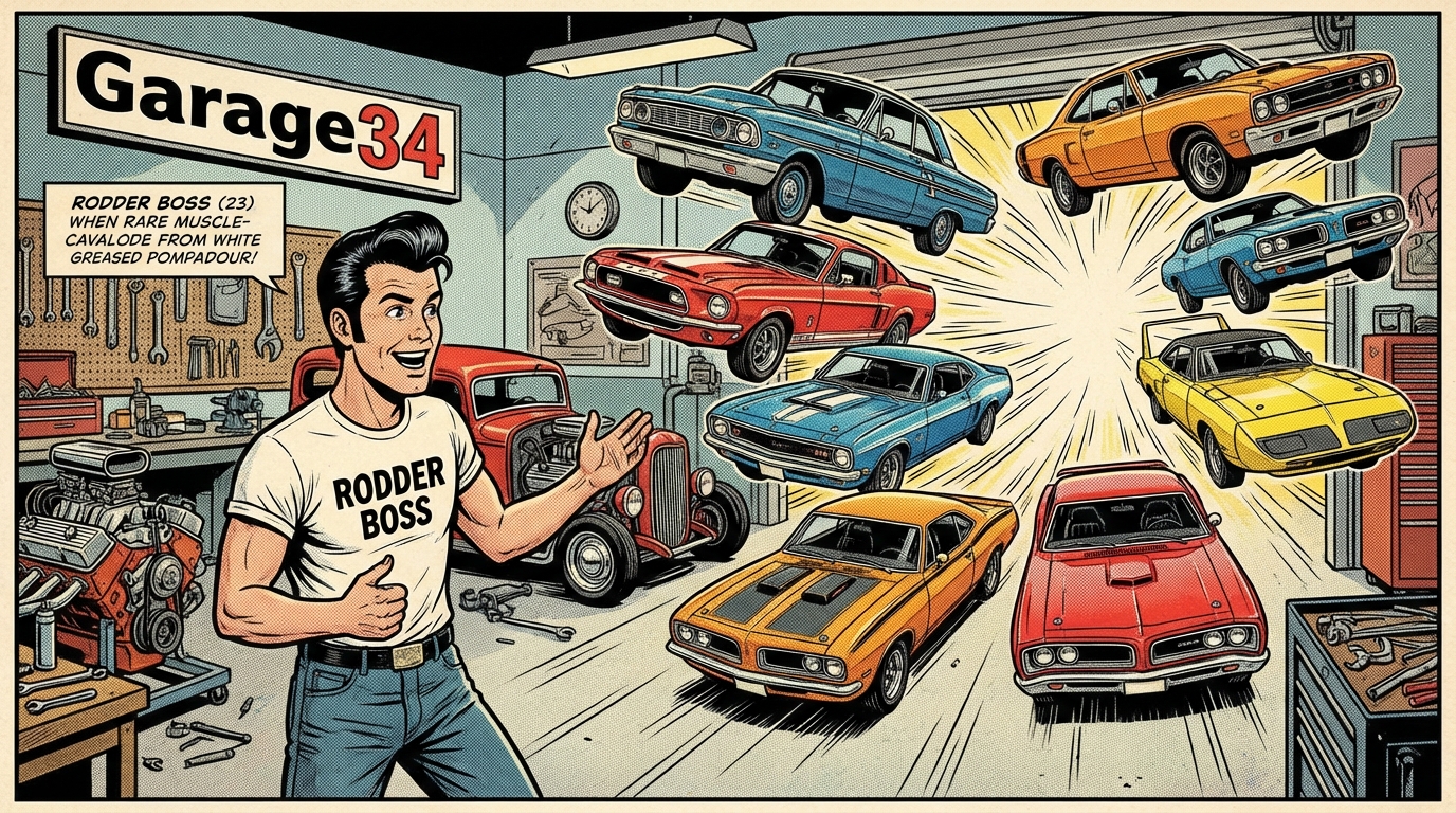 8 Unicórnios de Detroit: Muscle Cars que a Fábrica Escondeu