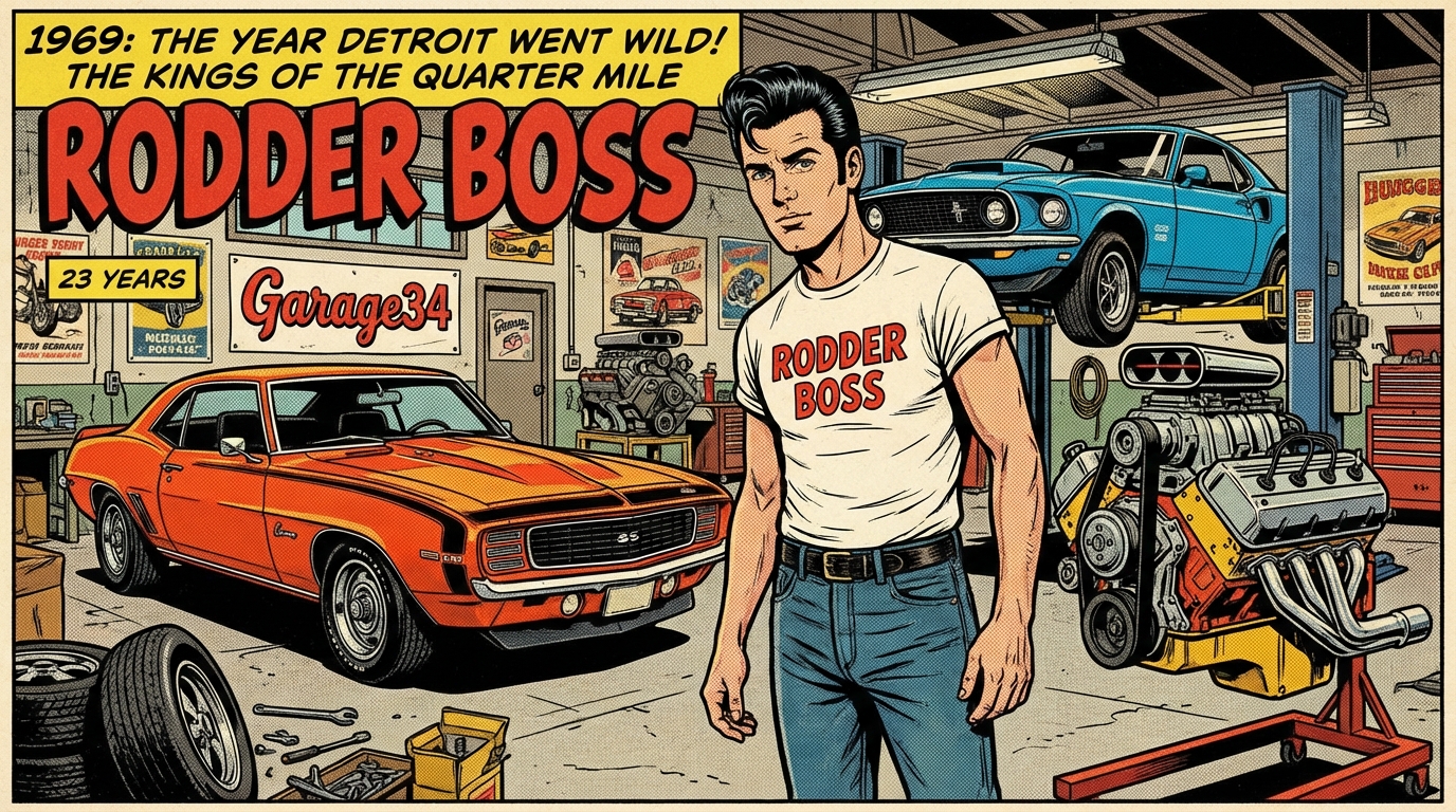 1969: O Ano em que Detroit Enlouqueceu! Os Reis do Quarto de Milha